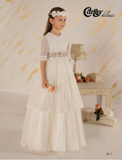 Imagen de Vestido de comunión para niña ESTELA